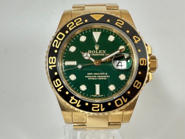 Rolex-Gmt-Master-II-116718LN-Green-dial