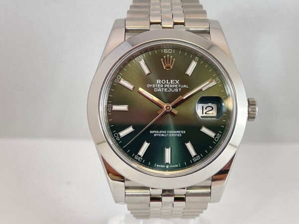 Rolex-Datejust-126300-Green-dial