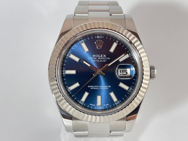 Rolex-Datejust-II-116334-Blue-dial